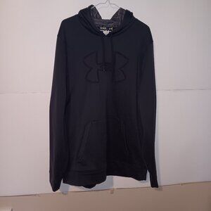 Under Armour  Hoodie Men's X Large Black Pullover Long Sleeves
